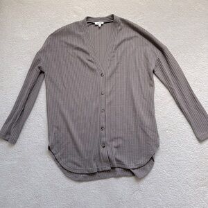 PinkBlush Lightweight Waffle-Knit Maternity Cardigan